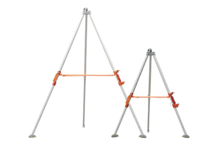Aluminium Tripod With Manual Winch