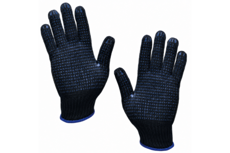 Knitted Gloves Single Dotted